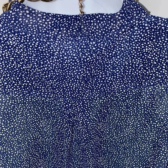 H&M Polka  Dot sleeveless Shirt blouse 10 - Picture 10 of 12
